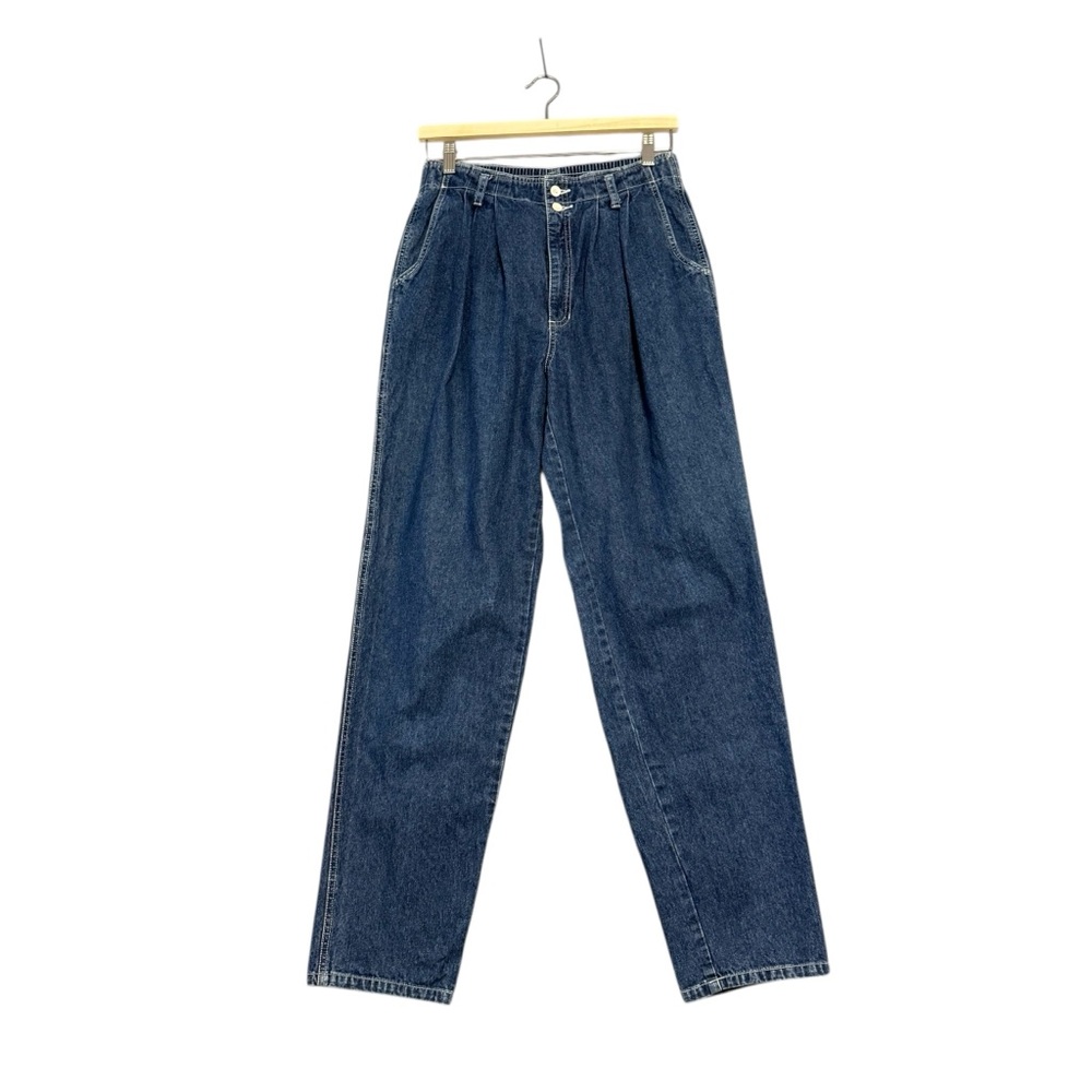 Vintage | Eddie Bauer | Pleated Front Tapered Leg Jean Size 10